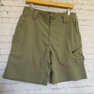 Cabelas Men Outdoor Cargo Hiking Fishing Shorts